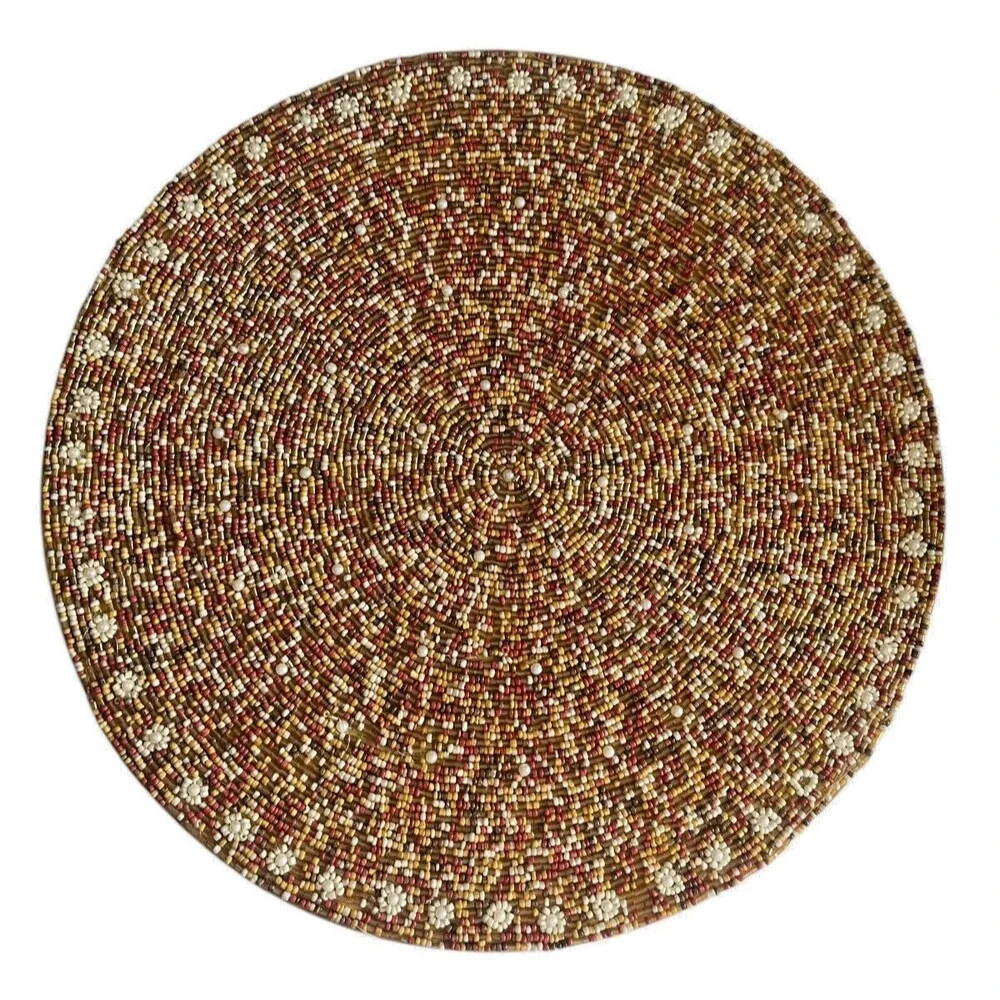 Tahari Beaded Charger Placemat 15